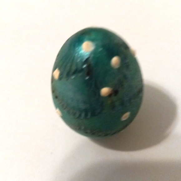 NWOT RUSSIAN NESTING EGG (5 figurines) All Dolls & Egg Nested Inside Santa - Picture 5 of 5